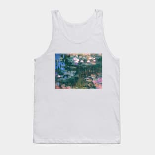 Waterlilies (Multicolored) by Claude Monet Tank Top